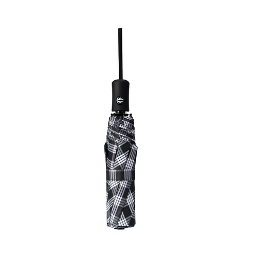 Wailoa Umbrella, Black Palaka Paradise Isle Creations