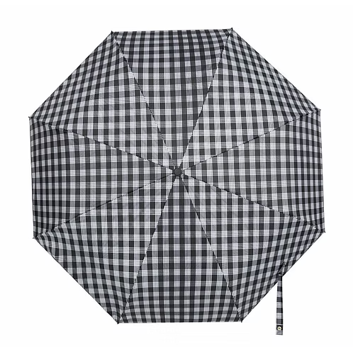 Wailoa Umbrella, Black Palaka Paradise Isle Creations