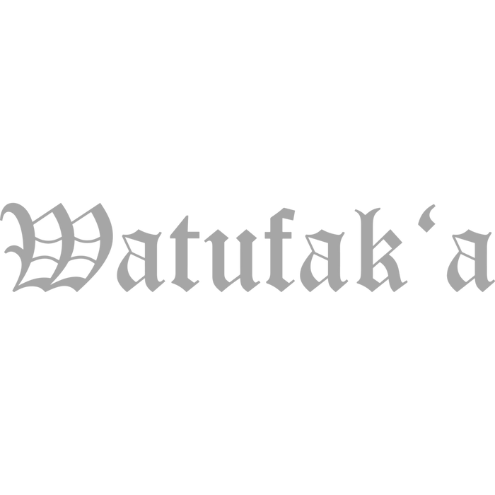 Watufaka Old English Sticker - Sticker - Leilanis Attic