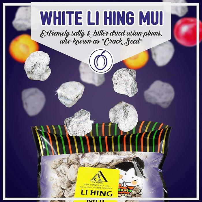 White Li Hing Crack Seed Pack - crack seed