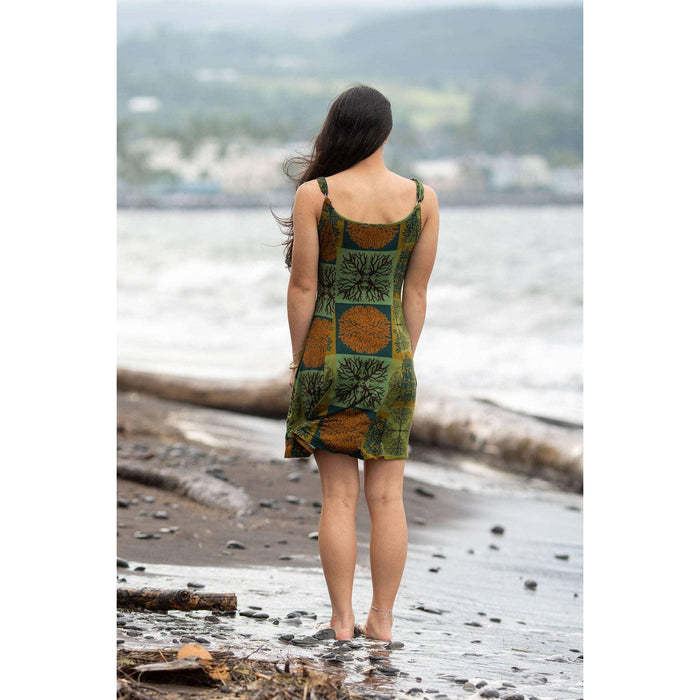 Women's Cami Dress in Limu Paradise Now Hawaiʻi