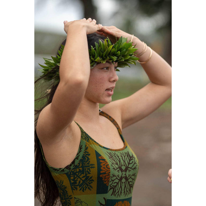 Women's Cami Dress in Limu Paradise Now Hawaiʻi