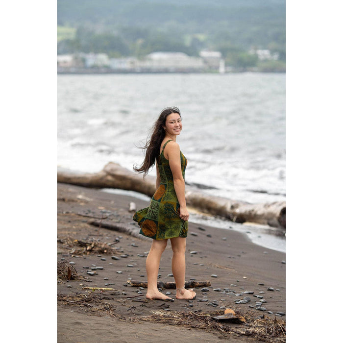 Women's Cami Dress in Limu Paradise Now Hawaiʻi
