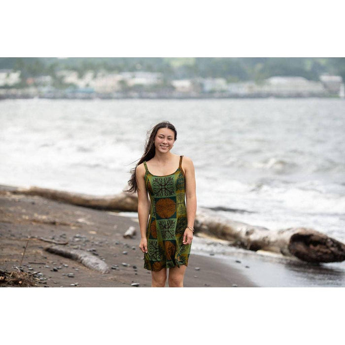 Women's Cami Dress in Limu Paradise Now Hawaiʻi