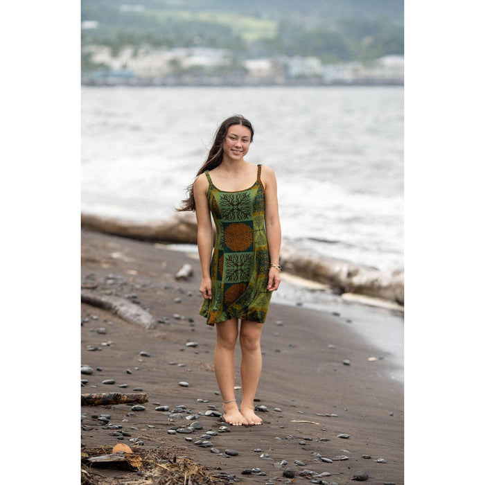 Women's Cami Dress in Limu Paradise Now Hawaiʻi
