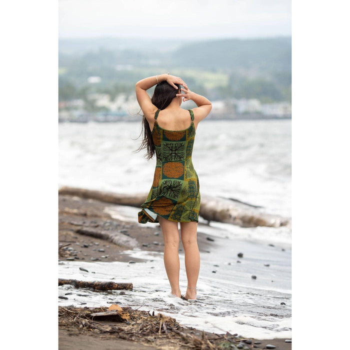 Women's Cami Dress in Limu Paradise Now Hawaiʻi
