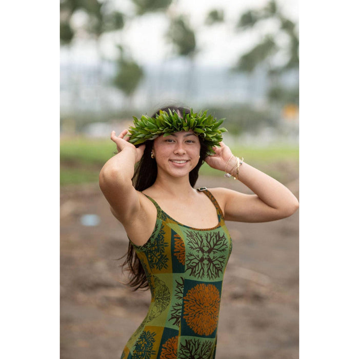 Women's Cami Dress in Limu Paradise Now Hawaiʻi