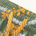 Womens Waiola Board Shorts, Sage Green Puakenikeni Lei Paradise Isle Creations