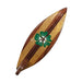 Wooden Surfboard w/ Hibiscus Magnet DK Hawaiian Collection