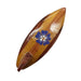 Wooden Surfboard w/ Hibiscus Magnet DK Hawaiian Collection