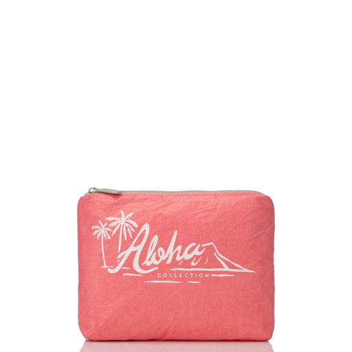 Aloha Collection "Vintage Aloha Logo" Small Pouch - Travel Pouch - Leilanis Attic