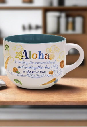 "Aloha Is" Inspirational 16oz Coffee Mug - Mug - Leilanis Attic