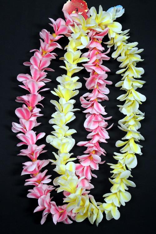 Aloha Plumeria Hula Silk Leis - Lei - Silk - Leilanis Attic