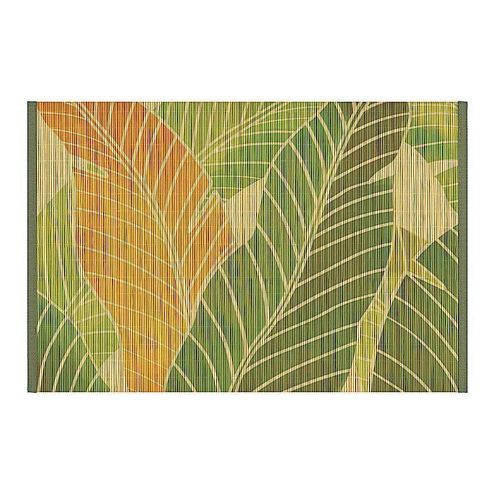 Bamboo Placemat - "Tropical Leaves" - Decor - Leilanis Attic