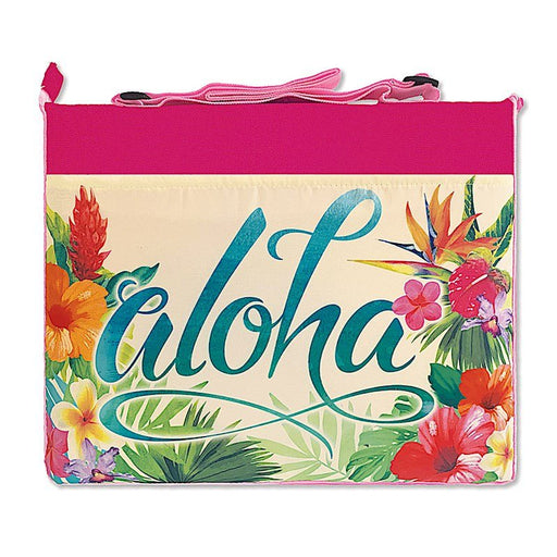 Beach Mat with Zipper Pouch - Aloha Floral - Beach Mat - Leilanis Attic