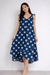Moani Maxi Dress, Blue Ulu Paradise Isle Creations