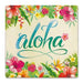 Ceramic Coaster, “Aloha Floral” - Household Goods - Leilanis Attic