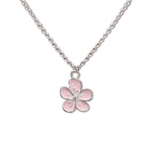 Charm Flower Necklace-Silver - Accessories - Leilanis Attic