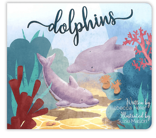 Dolphins Children's Hardcover Book - Book - Leilanis Attic