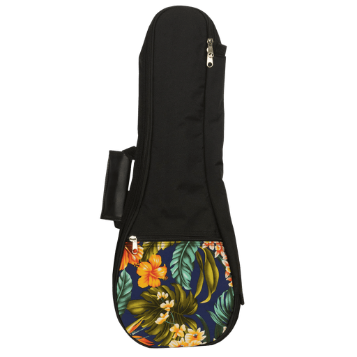Floral Hawaiian Accent Bag for Ukulele - Ukulele Bag - Leilanis Attic