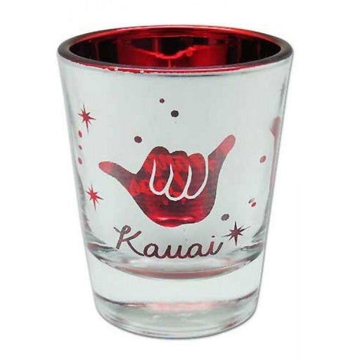 Hang Loose Kauai Glass Shot Glass - Shot Glasses - Leilanis Attic