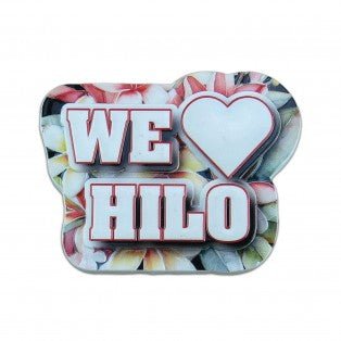 We Love Hilo Magnet KC Hawaii