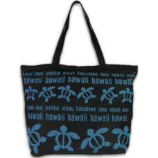 Honu Hawaii Blue Mesh Beach Bag - Bag - Leilanis Attic