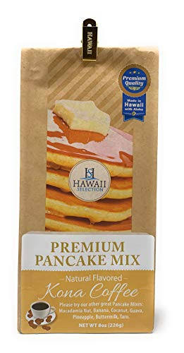 H Select Kona Coffee Pancake Mix 8oz Leilanis Attic