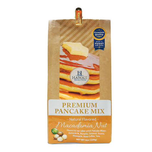 H Select Macadamia Nut Pancake Mix 8oz Leilanis Attic