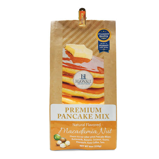 H Select Macadamia Nut Pancake Mix 8oz Leilanis Attic