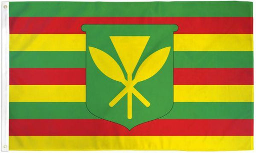 Kanaka Maoli 3' x 5' Flag - Flag - Leilanis Attic