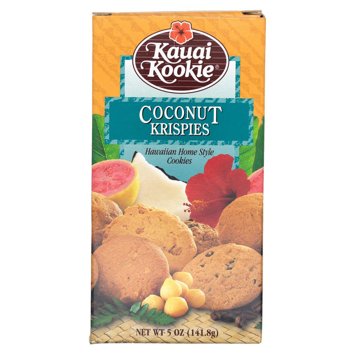Kauai Kookie Coconut Krispies Hawaiian Home Style Cookies - Food - Leilanis Attic