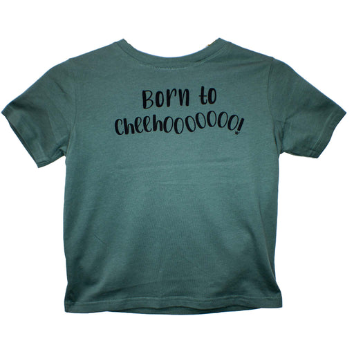 Keiki "Born to Cheehoo" Basil T-Shirt - Toddler Shirt - Leilanis Attic