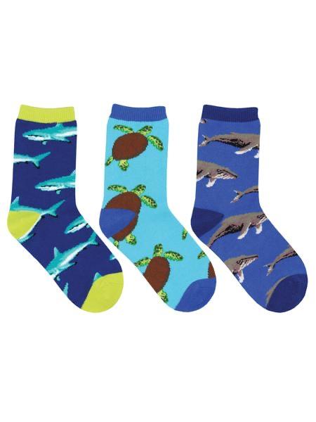 Kids "Little Swimmers" Variety 3-Pack Socks - Socks - Leilanis Attic
