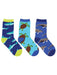 Kids "Little Swimmers" Variety 3-Pack Socks - Socks - Leilanis Attic