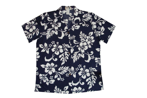 KY's Womens Hawaiian Shirt, Original Hibiscus - Aloha Shirt - Womens - Leilanis Attic