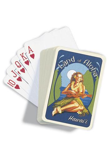 Land of Aloha Playing Cards - Toys - Leilanis Attic