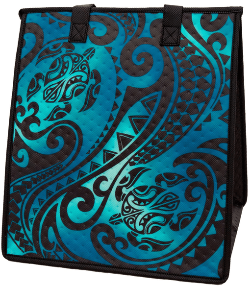 Large Insulated Cooler Bag, Inoa Blue Lrg - Insulated Bag - Leilanis Attic