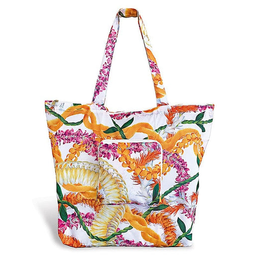 "Leis of Aloha" Deluxe Foldable Tote - Bag - Leilanis Attic