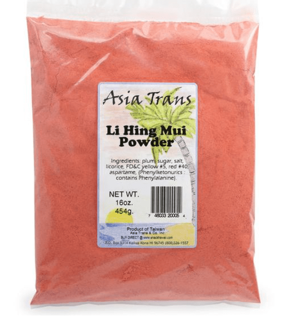 Li Hing Mui Powder 16oz - Food - Leilanis Attic
