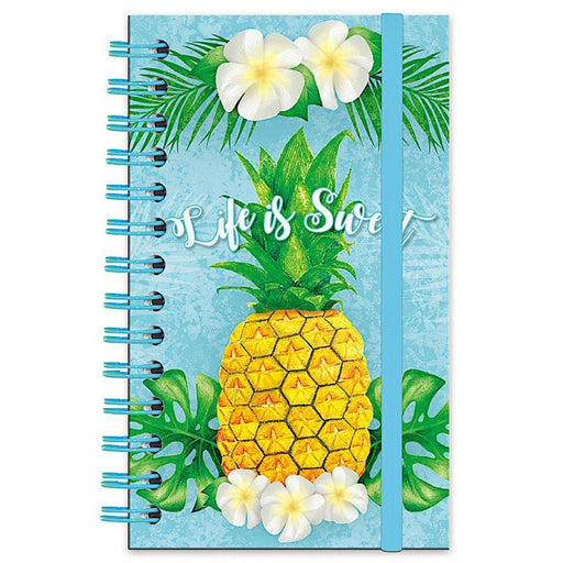 “Life is Sweet” Small Notebook with Elastic Band 50 Sheets - Stationery - Leilanis Attic