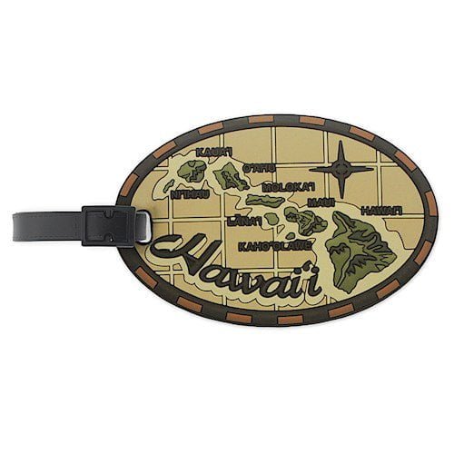Luggage Tag, “Islands Of Hawaii” - Accessories - Leilanis Attic