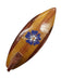 Wooden Surfboard w/ Hibiscus Magnet DK Hawaiian Collection