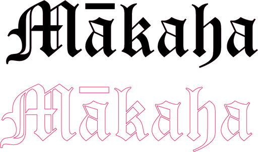 Makaha Decal - sticker - Leilanis Attic