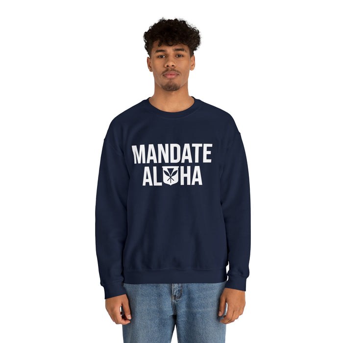 Mandate Aloha Crewneck SweatShirt - Unisex - Sweatshirt - Leilanis Attic