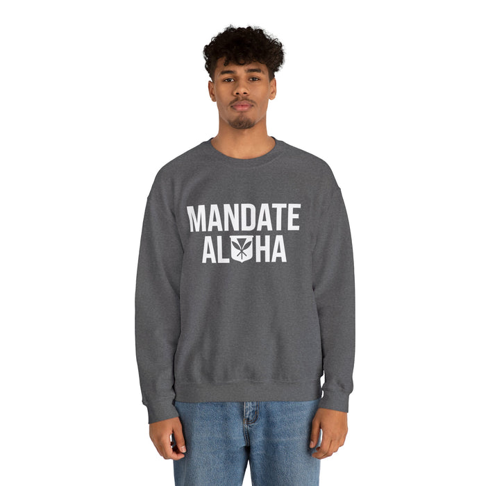 Mandate Aloha Crewneck SweatShirt - Unisex - Sweatshirt - Leilanis Attic