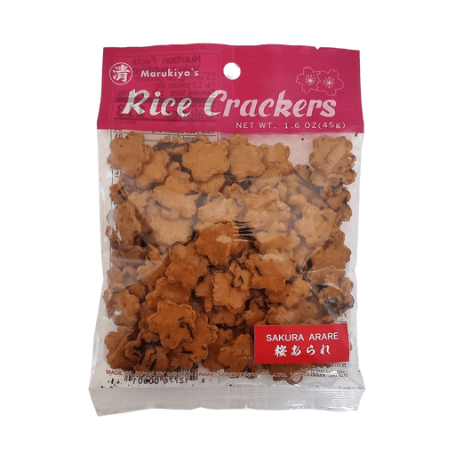 Marukiyo Sakura Arare Rice Crackers 1.7oz - Food - Leilanis Attic