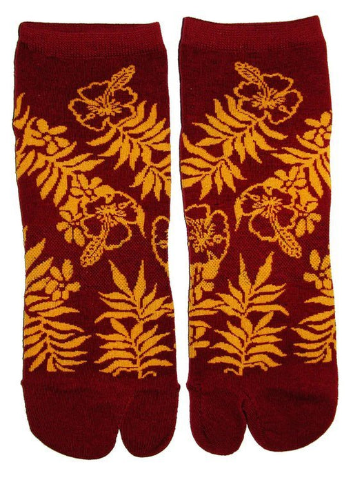 Men's Slipper Low Cut Socks - Mini Tahitian - Socks - Leilanis Attic