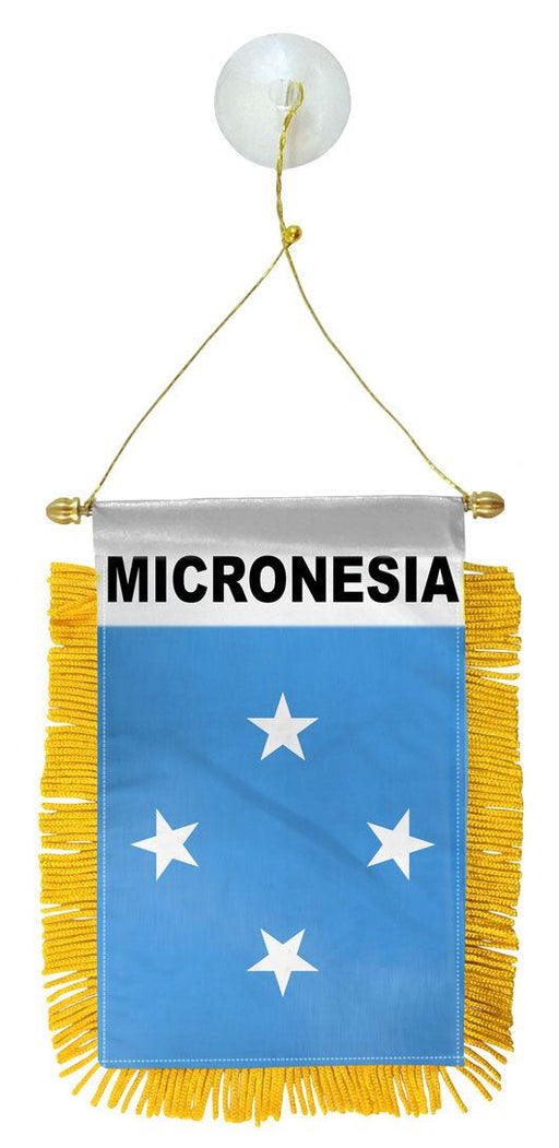 Micronesia Mini Banner Flag - Flag - Leilanis Attic