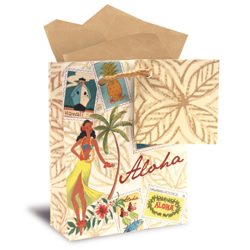 Mini Gift Bag - Stamped with Aloha - Gift Bag - Leilanis Attic